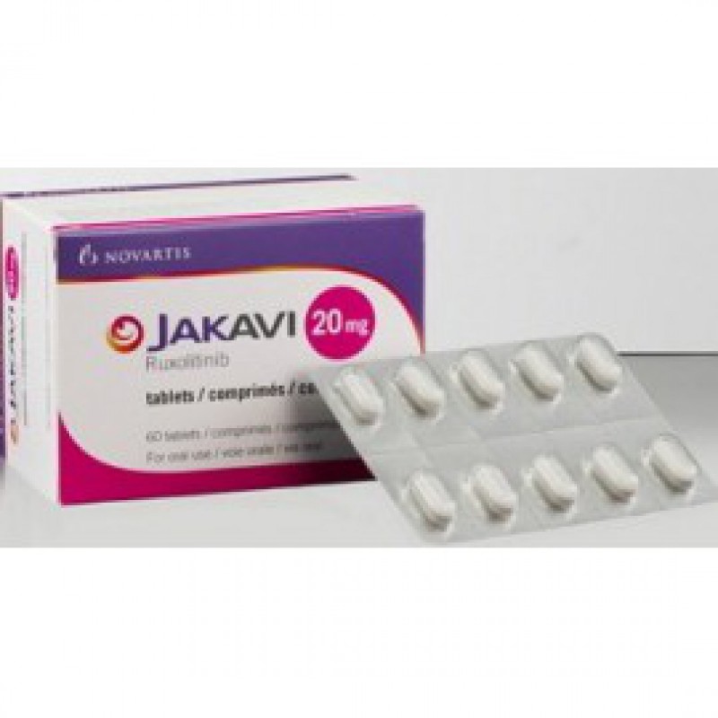 Купить Джакави Jakavi (Руксолитиниб Ruxolitinib) 20 мг/56 таблеток в .