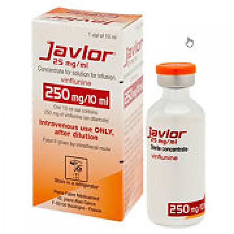 Купить Жавлор Javlor 250мг/10мл 1 флакон  | Цена Жавлор Javlor .