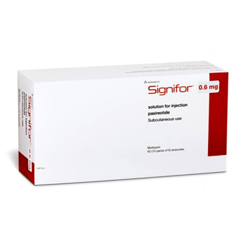Купить Сигнифор Signifor 0.6MG - 60Шт  | Цена Сигнифор Signifor .