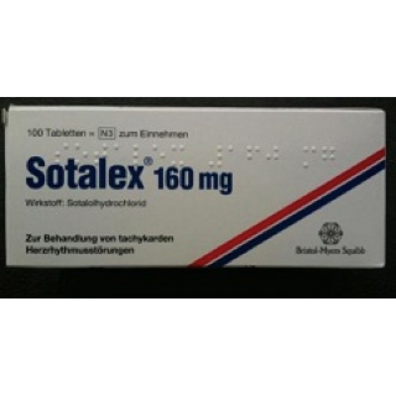 Купить Соталекс Sotalex 160 MG / 100 Шт  | Цена Соталекс .