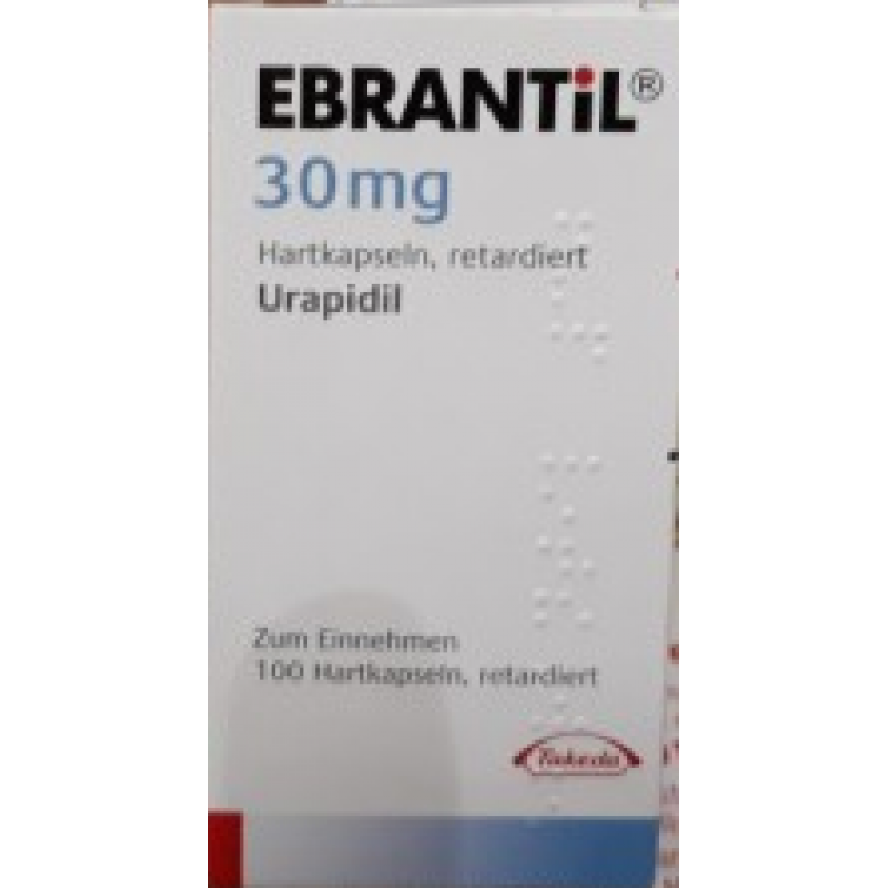Купить Эбрантил EBRANTIL 30 мг/100 капсул  | Цена Эбрантил .